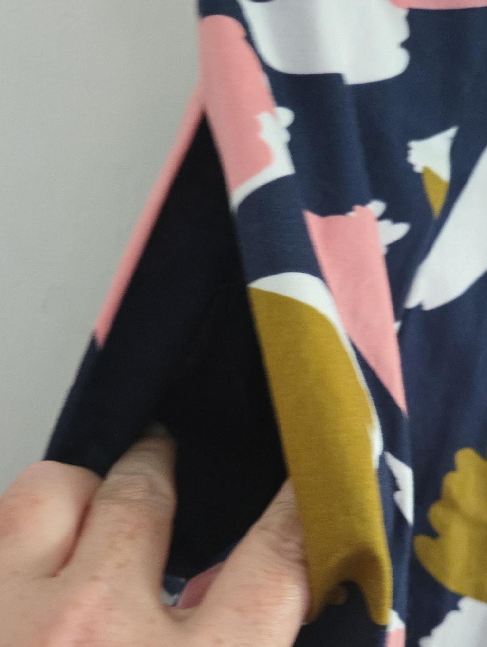 Boden Paint Strokes Pleated Skirt - Picture 6 of 9